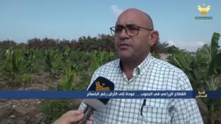 القطاع الزراعي في الجنوب... عودة إلى الأرض رغم الخسائر