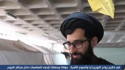 في ذكرى زواج النورين (ع) وأسبوع الأسرة.. جولات وحملات لإحياء المناسبات داخل مراكز النزوح